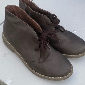 Place Kids Brown Dress Shoes boys 6